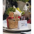 Weddingstar Wedding Star 9155 Miniature Woven Picnic Basket 9155